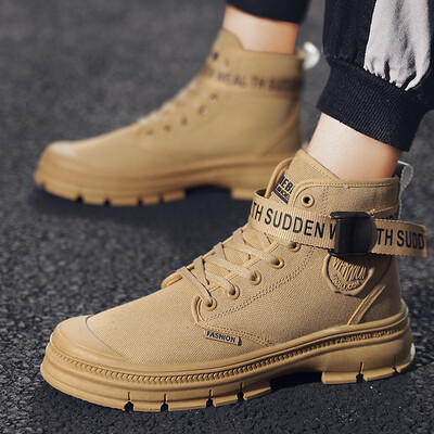 

Mens Shoes In Autumn Hip-Up Martin Boots Korean Fashion Board Shoes Hip-Up Sports Shoes