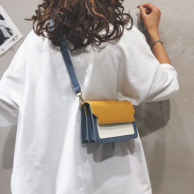 

Net red small square bag wild foreign women handbag 2019 new fashion shoulder bag summer small fresh ins messenger bag