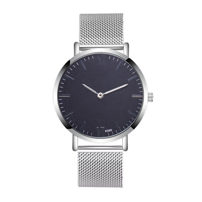 

〖Follure〗Mens Fashion Casual Alloy Steel Strap Analog Quartz Round Watch