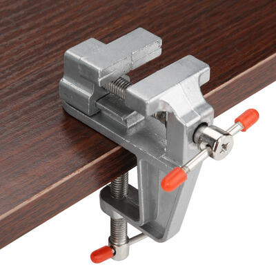 

Greensen Mini Flat Pliers Vise Clamp Table Aluminum Alloy Table Vice Tool