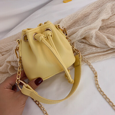 

Tailored Fashion Women Pure Color Leather Crossbody Bags Bunch of Pocket Shoulder Bags