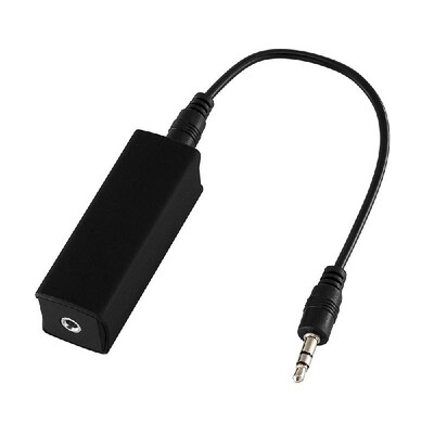 

Ground Loop Noise Isolator Eliminating Audio Noise Effectively for Car Audio System Home Speaker with 35mm Audio Cable