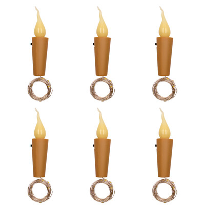 

610pcs 20 LED Wine Bottle Lights candle light Cork Garland DIY Christmas String Lights For Party Halloween Wedding Decoration