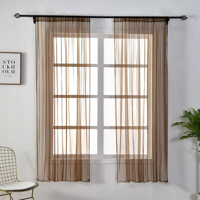 

New Romantic Bedroom Polyester Child Window Curtain For Living Room Wedding Home Decor