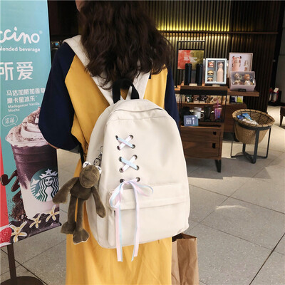 

Simple Campus Backpack for Korean High School Students