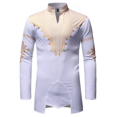 

Tailored Fashion Mens Slim Fit Printed Muscle Tee T-shirt Casual Medium length shirt