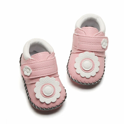 

0-12M First Walkers Baby Breathable Shoes Kids Girl Flower Pattern Anti-Slip Shoes Toddler Infantil Sneakers Soft Soled Shoes