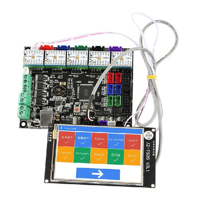

3D Printer Accessories 35 inch Full Color WiFi Touchscreen with MKS GEN  Motherboard&TMC2209 V20 Driver Support 9 Languages
