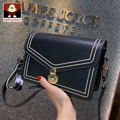 

On the new small bag women 2019 new tide texture Korean fashion shoulder bag Joker Western style messenger bag