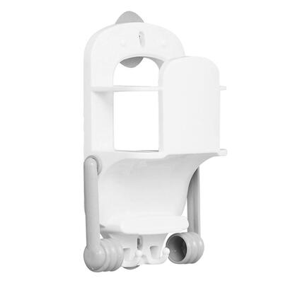 

Multi-function Kitchen Roll Paper Holder Tissue Towel Storage Hanger Shelf