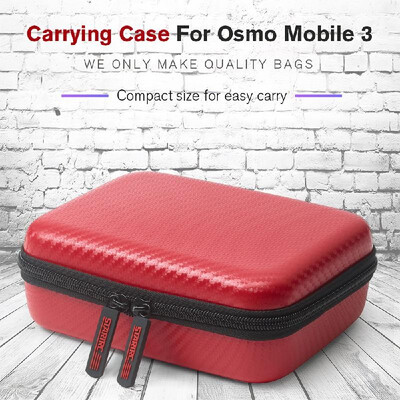

STARTRC Osmo Mobile 3 Carry Case Portable Mini Hard Travel Storage Bag PU Handbag for DJI Osmo Mobile 3 Action Camera