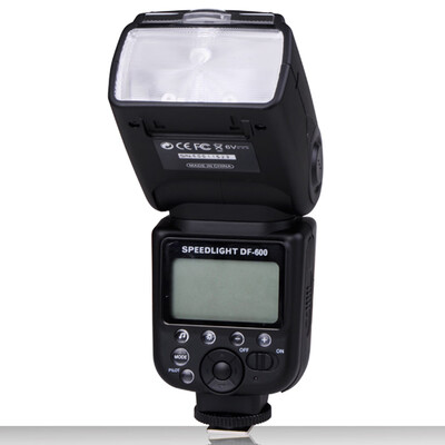 

DBK DF-600 GN58 LCD Flash Speedlite with S1S2 Mode for Canon Nikon DSLR Camera