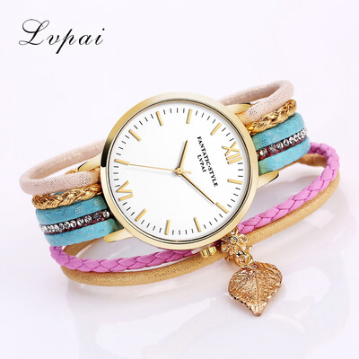 

Fashion small twist braided bracelet watch simple female models multicolor winding watch