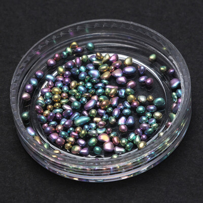 

Toponeto Chameleon Irregular Beads 3D Nail Art Rhinestones Decoration Manicure