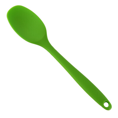 

Fashion Colorful Silicone Solid Color Spoon Kitchen Tools Cooking Accessories