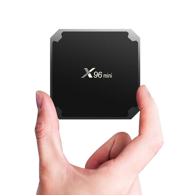 

X96mini Smart Android 712 TV Box Amlogic S905W Quad Core H265 VP9 HDR10 Mini PC 2GB 16GB DLNA WiFi LAN HD Media Player EU Plu