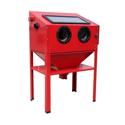 

Ktaxon 60 Gallon Sandblast Cabinet Sand Blaster Air Tool w 40lb bottom feed hopper