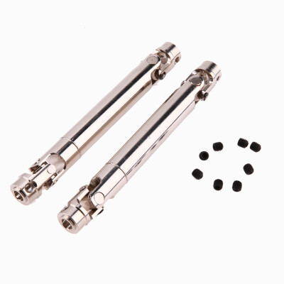 

2pcs Stainless Steel Drive Shafts for 110 RC Crawler Axial SCX10 CC01