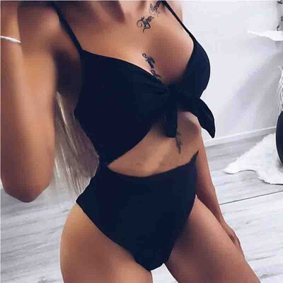 

Womens One Piece Swimsuits Monokini Swimwear Bathing Suit Push Up Bikini Beach