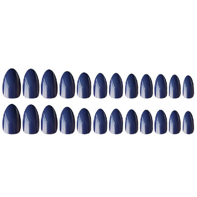 

Fake Nails Tips 24pcs 12 Different Size Natural Short False Nails Tips Full Cover Acrylic Artificial Nails for Nail Salons & DIY N