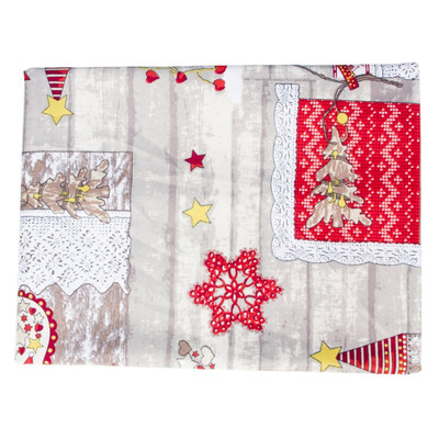 

Christmas Dinner Tablecloth Rectangle Decorative Table Covers Restaurant Dinning Hall Decoration Xmas Santa Pattern Table Cloth