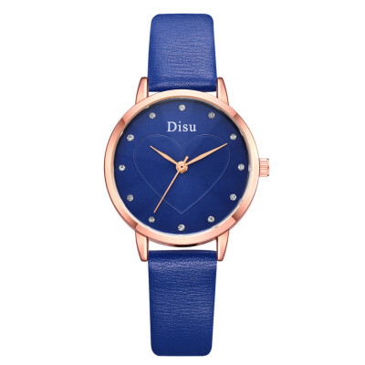 

Quartz watch 2019 new pu strap simple watch trend temperament ladies watch