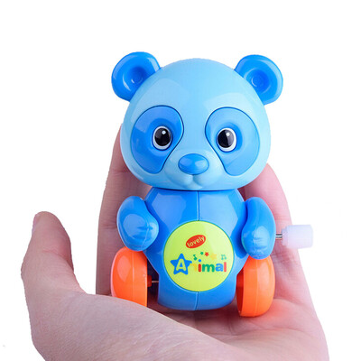 

〖Follure〗Baby Kids Clockwork Funny Toy Cartoon Bear Clockwork Car Educational Toys