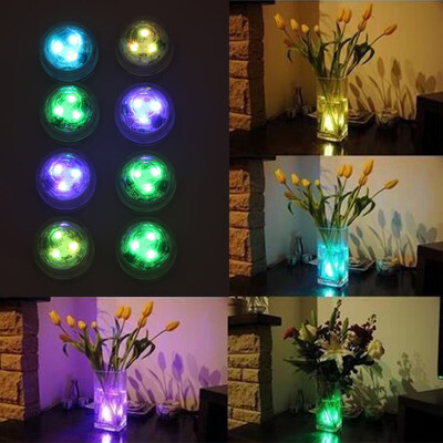 

〖Follure〗Charm Waterproof Candle Light Change To The Battery Remote Discus LED Light