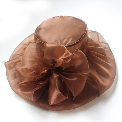 

SUNSIOM Womens Large Floppy Folding Wide Brim Cap Summer Wedding Sun Lace Beach Hat
