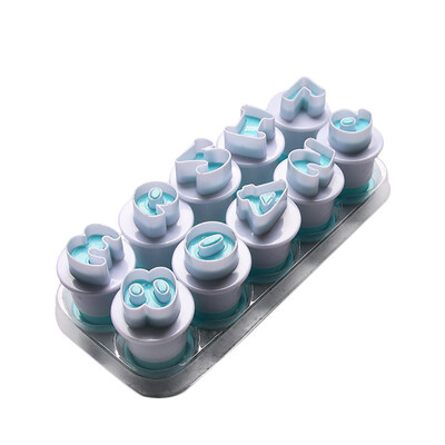 

Siaonvr Numbers Cake Tool Case Digital Fondant Stamp With DIY Mould Kitchen Tools