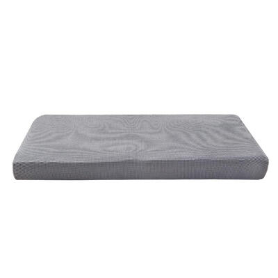 

Removable Grey Knitted Sofa Cover Stretch Couch Towel Tight Wrap Slipcover