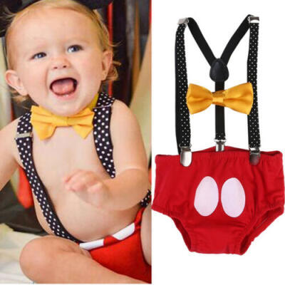 

Cute Baby Girls Boys Dress Romper Birthday Photography Prop Costume 2PCS Set New