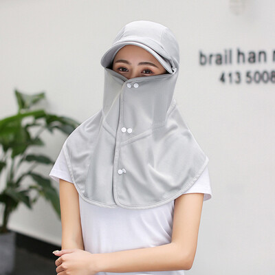 

Sunscreen hat for women riding electric bicycles in summer