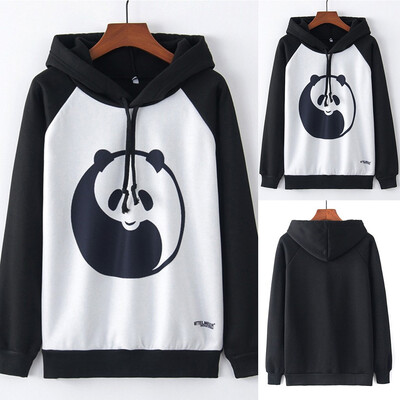 

Starmoon Woman Fashion Casual Loose O-Neck Printed Short Sweatshirt
