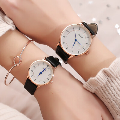 

Lini simple trend quartz watch men&women waterproof couple watch watch