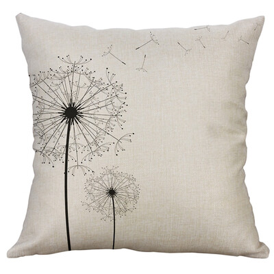 

〖Follure〗Simple Linen Creative Lovely Pillow Cover Pillow Cover Car Pillow Cover