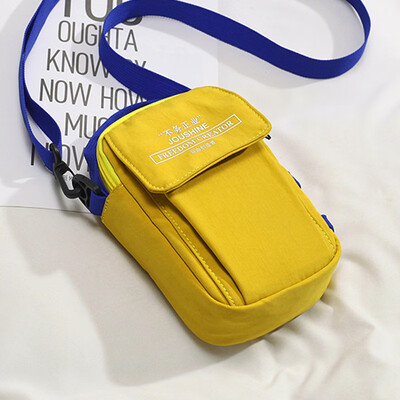 

2019 new bag women 2019 new Korean version of Joker fashion slung shoulder canvas disco bag