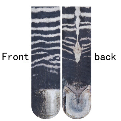 

3D Animal Paw Cat Tiger Feet Paw Print Foot Socks Elastic Hosiery Cotton Socks