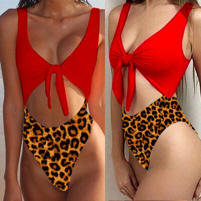 

Roseonmyhand Fashion Women Sexy Bandage Bikini Hollowing Out Swimwear Bathing Beachwear Set