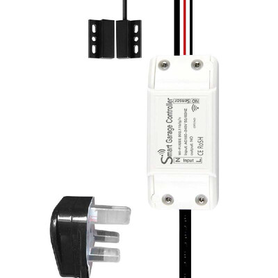 

WIFI Intelligent Garage Door Opener Controller Lift Switch Mobile Phone APP Remote Control Timer Switch Works withAlexa Google Hom