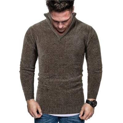 

Gobestart Men Autumn Winter Turtleneck Casual Long Sleeve Knitting Sweaters Tops Blouse