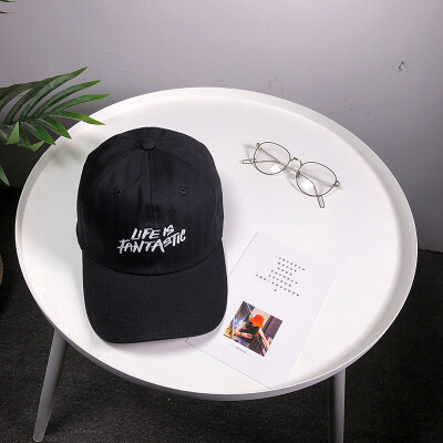 

Hat female spring&summer Korean version casual cap with sun visor Street couple outdoor sports baseball cap male trend