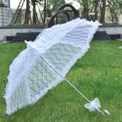 

2018 new lace umbrella umbrella Cotton lace craft Western-style palace ladies banquet lace umbrella Wedding Decoration