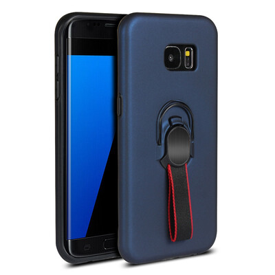 

Phone Ring Case Samsung Galaxy S7 Edge Magnetic Car Mount Stand Cover Samsung S7 Edge SM-G935FD SM-G935F Hybrid TPU Bumper Case
