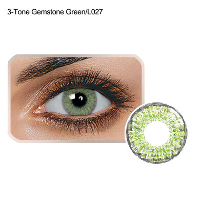 

1Pair 145mm DIA Unisex Fashion Blue Green Honey Brown Gray Colour Contact Lens