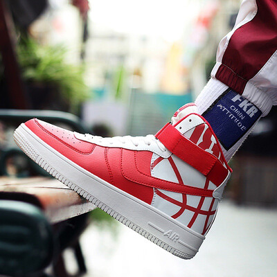 

Cross-border autumn new air force number one mens shoes sports casual shoes couple Korean version of the trend board shoes student running shoes