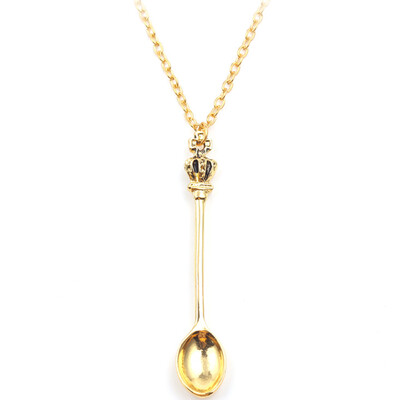 

Mini Tea Spoon Necklace Jewelry Gift for Women