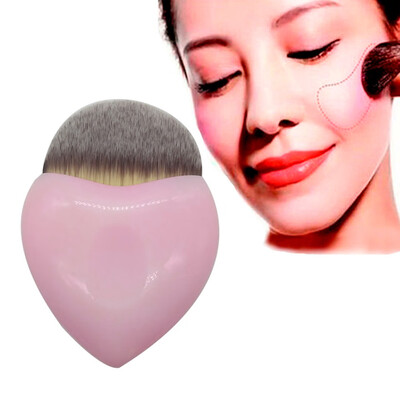 

〖Follure〗1Pc Pink Heart Shaped Powder Brush Blush Brush Makeup Cosmetic Brush
