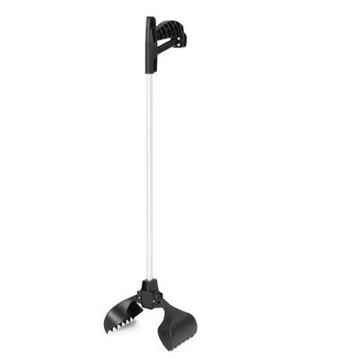 

Greensen Balck Dog Poop Scoop Dirt Picker Dog Waste Easy Pickup Tool with Long Reach Handle