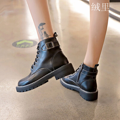 

Martin boots autumn flat womens shoes short boots students retro England style boots boots boots